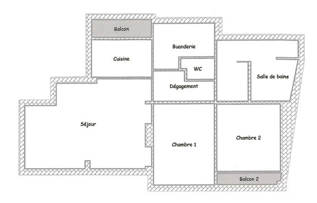 Appartement F3 à vendre - 4 pièces - 81.5 m2 - ST JEAN DE LUZ - 64 - AQUITAINE - Century 21 Belharra