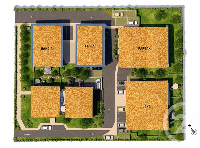 Appartement F4 à vendre - 4 pièces - 91.82 m2 - BIDART - 64 - AQUITAINE - Century 21 Belharra